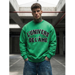Vīriešu zaļš džemperis L'Univers