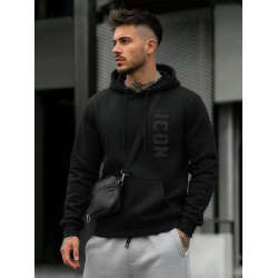 Melns vīriešu džemperis Best Icon