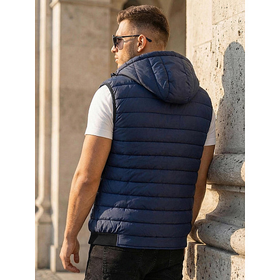 Vīriešu tumši zila veste Minel Vestes