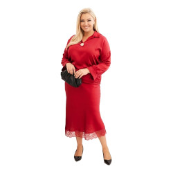 Sieviešu sarkanais komplekts Roma