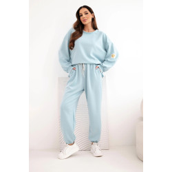 Sieviešu zils brīvā laika kostīms Isabel