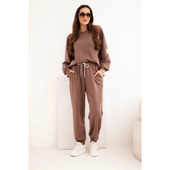 Sieviešu brūns ikdienas komplekts Isabel