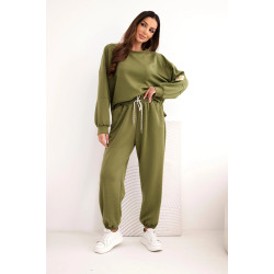 Sieviešu gaiši zaļš ikdienas komplekts Isabel