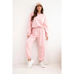 Sieviešu gaiši rozā ikdienas komplekts Isabel