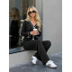 Women's two-piece black set Artist Women's suits