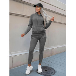 Sieviešu tumši pelēks treniņtērps Super