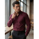 Vīriešu bordo krekls Tops Krekli