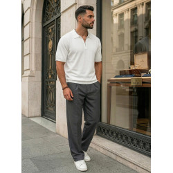 Vīriešu baltas polo krekli Force