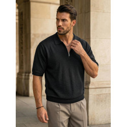 Vīriešu melni polo krekli City