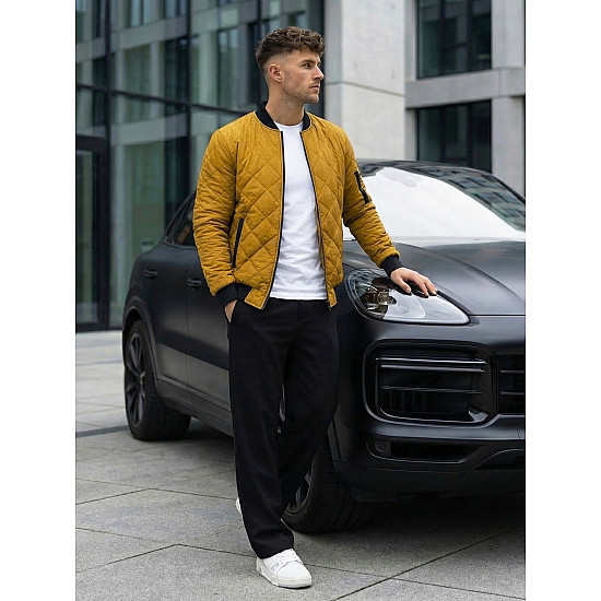 Dzeltenā vīriešu jaka Morel JS/MY01