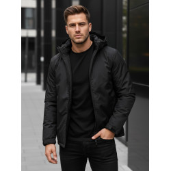 Vīriešu melna Falcon slēpošanas jaka