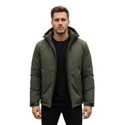 Vīriešu haki krāsas Falcon slēpošanas jaka