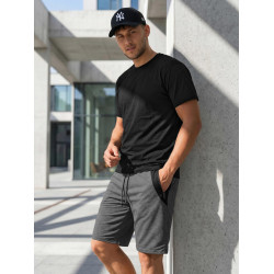 Vīriešu tumši pelēkie šorti Max