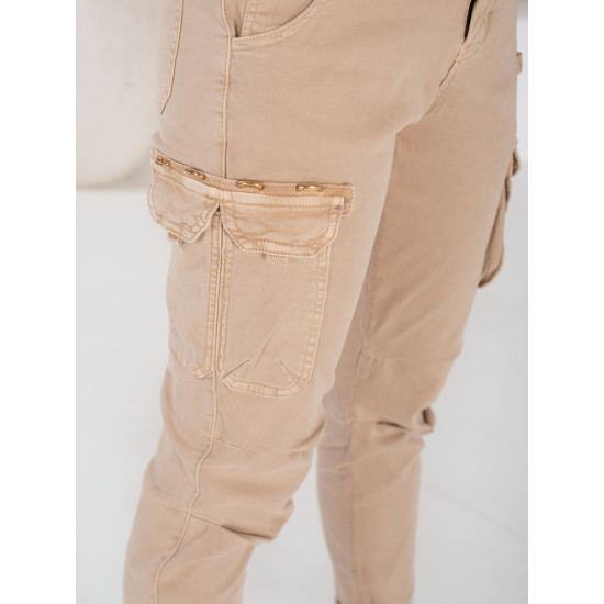 Sieviešu brūnas bikses Cargo