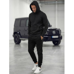 Vīriešu melnas ikdienas bikses Sergo