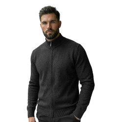 Vīriešu tumši pelēks džemperis Nelson