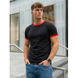 Vīriešu melns T-krekls Manter