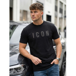 Vīriešu melns T-krekls Max