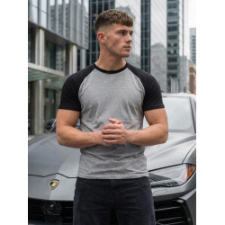 Vīriešu pelēks/melns krekls Arnol
