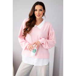Sieviešu gaiši rozā blūze Liucy