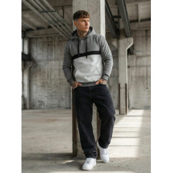 Vīriešu tumši pelēks džemperis Ovil