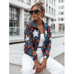 Sieviešu zilas krāsas bomber jakas Alesa