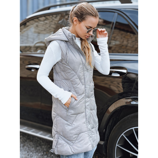 Sieviešu garā pelēkā veste Lucy