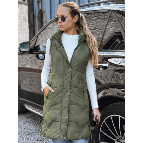 Sieviešu garā zaļā veste Lucy