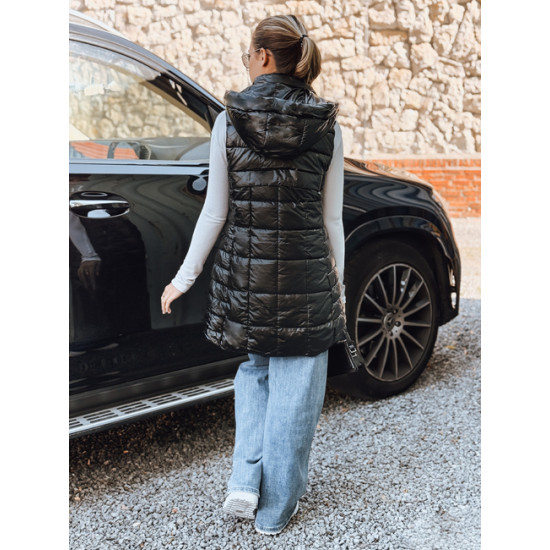 Sieviešu melna veste Moon