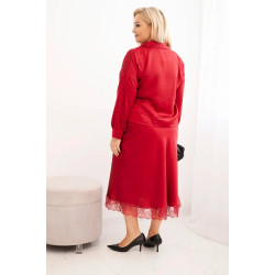 Sieviešu sarkanais komplekts Roma