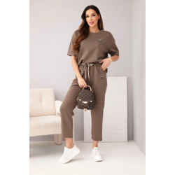 Sieviešu brūnais komplekts Elite