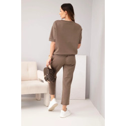 Sieviešu brūnais komplekts Elite