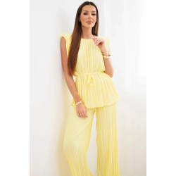 Sieviešu dzeltens kroku komplekts Nici