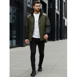 Vīriešu haki krāsas slēpošanas jaka Atlant