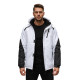 Vīriešu balta slēpošanas jaka Atlant