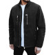 Vīriešu melna jaka Teros