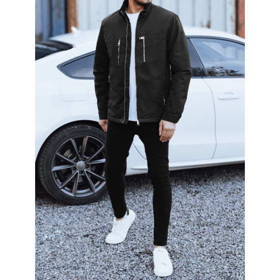 Vīriešu melna jaka Teros Vīriešu jakas un mēteļi