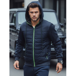 Tumši zila jaka Ober