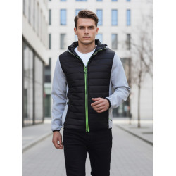 Vīriešu pelēka jaka Nomelo