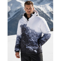 Vīriešu tumši zila slēpošanas jaka Mount