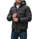 Men's dark grey winter jacket Jupiter