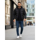 Men's black winter jacket Jupiter