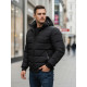 Men's black winter jacket Jupiter