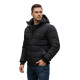Men's black winter jacket Jupiter