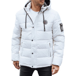 Men's white winter jacket Ross