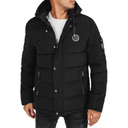 Men's black winter jacket Ross