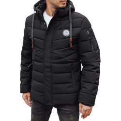 Men's black winter jacket Daley