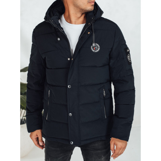 Vīriešu tumši zila ziemas jaka Ross