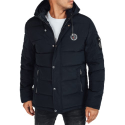 Men's dark blue winter jacket Ross