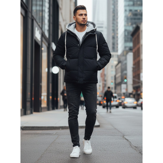 Vīriešu tumši zila ziemas jaka Blaze